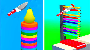 Slice It All! Very Satisfying and Relaxing ASMR Slicing Gameplay Video