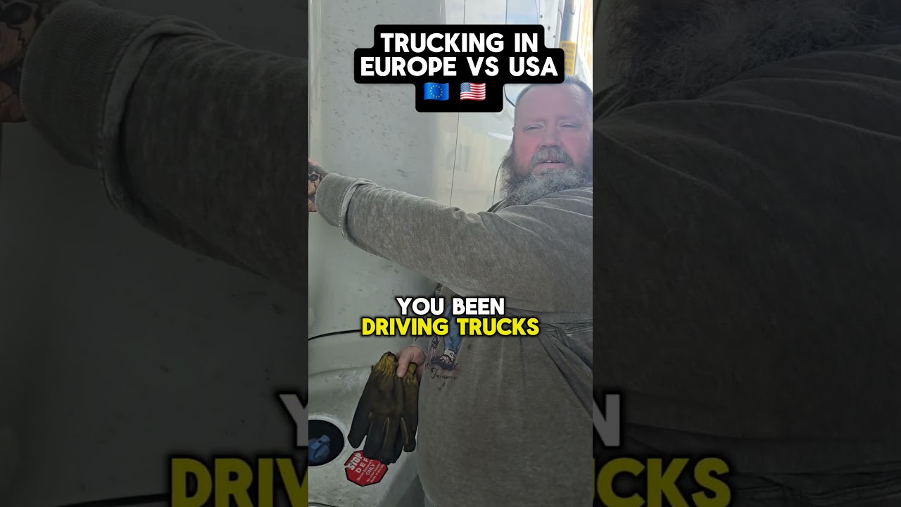 Trucking in Europe vs USA 