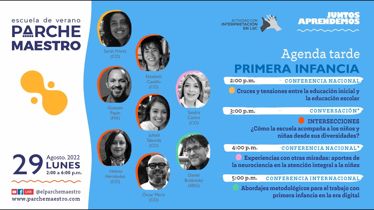 Parche Maestro 2022 | Encuentro Primera infancia (tarde)