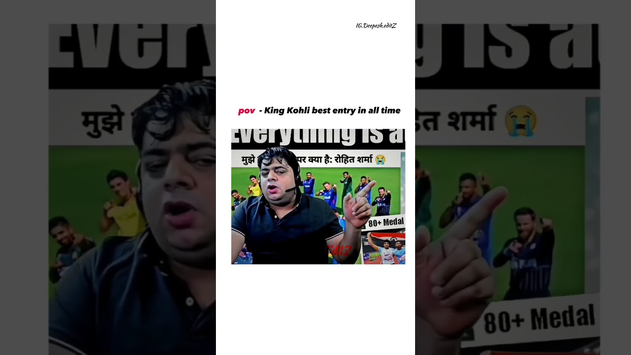 world cup 2019 best entry in India captain all time best entry @virat.kohli............