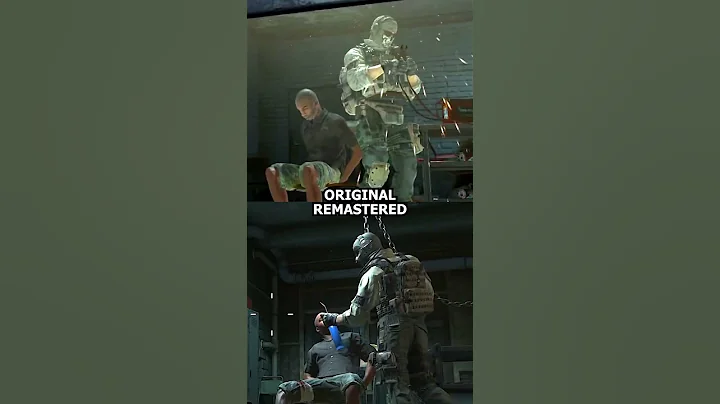 Ghost in the Takedown mission | Original vs Remastered