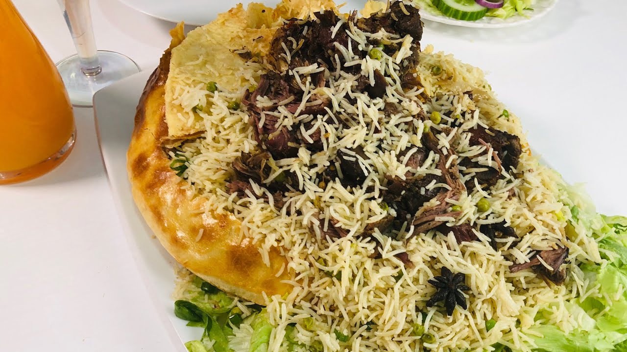 Jinsi ya kupika wali wa OUZI mtam na nyama ya kunyambuka | OUZI RICE | Suhayfa's Food