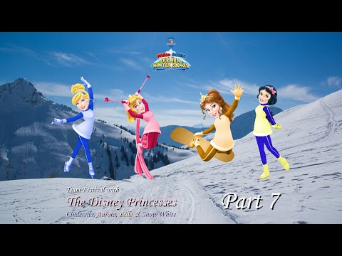 Mario & Sonic at the Olympic Winter Games Team Festival (Team Disney Princesses) Part 7