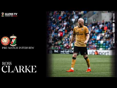 Pre-Match Interview | Portadown vs Glentoran | Ross Clarke - 3 October 2026