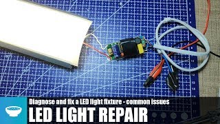 LED light fixture repair