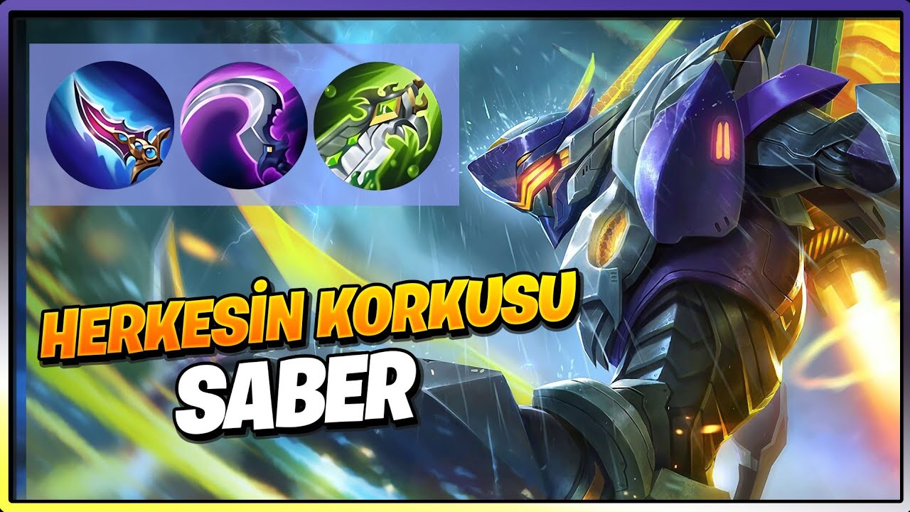 RAKİPTEYKEN HERKESİN KORKTUĞU O İSİM: SABER! - Mobile Legends