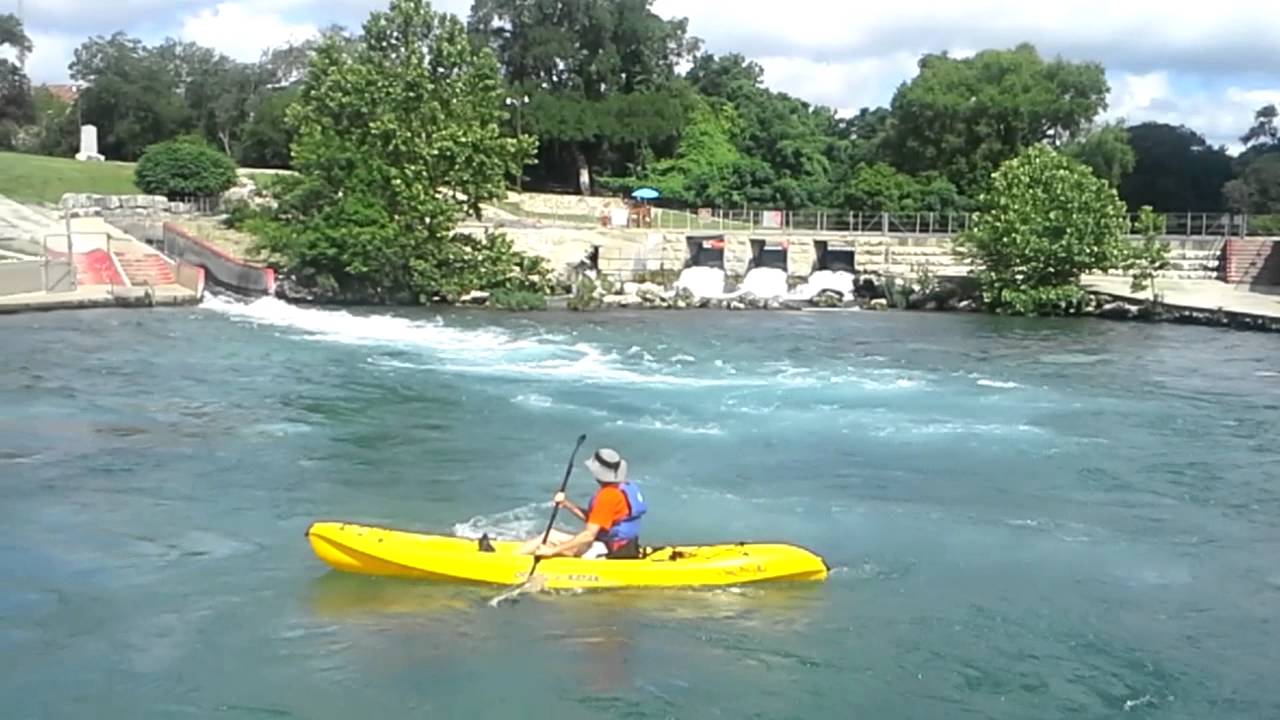 Kayak the Comal tube chute YouTube