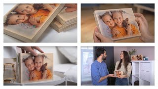 Your Photo on Wooden Block | MYPICTURE
