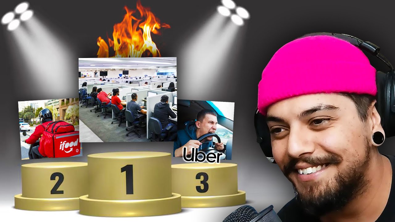 Ranqueando empregos (do pior ao horrível)