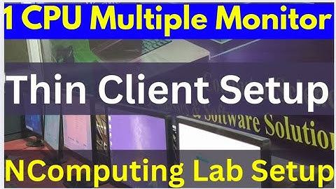 Thin Client Computer Lab Requirements | Thin Client Network Settings | Ncomputing #thinclient