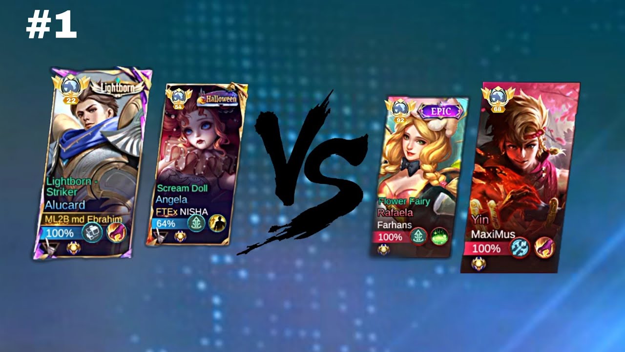 Alucard vs Yin Rank up Gaemplay Mobile Legends [Alucard vs Yin 2026 ]