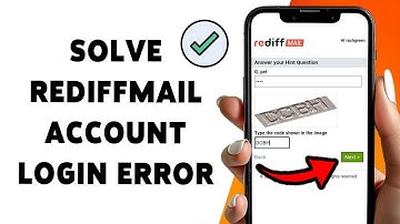 Los de aanmeldfout bij uw RediffMail-account op | Oplossingen voor aanmeldproblemen bij RediffMai...