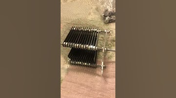 My first homebrew butterfly capacitor