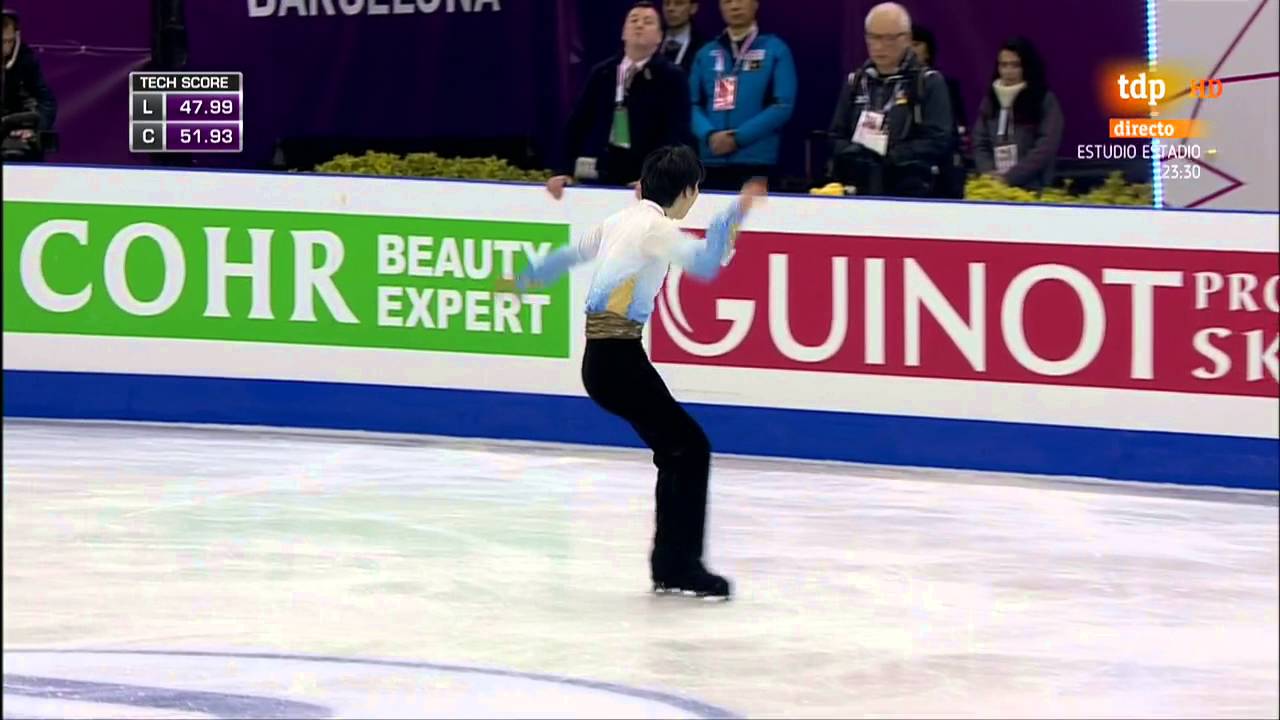 Yuzuru Hanyu SP Final Grand Prix 2015 Barcelona