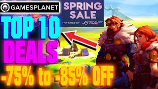Gamesplanet Top 10 Spring Sale Deals -75% & Over - April 2022 Is It For You?