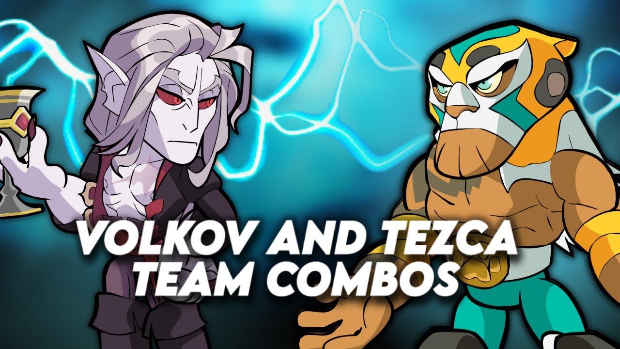 Brawlhalla's Best Tezca and Volkov Team Combos YouTube