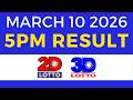 5pm Lotto Result Today March 10 2026 2D 3D Lotto