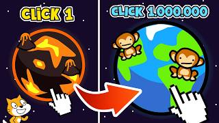 I Made a Clicker Game Where the Planet Evolves Every Click (Scratch)