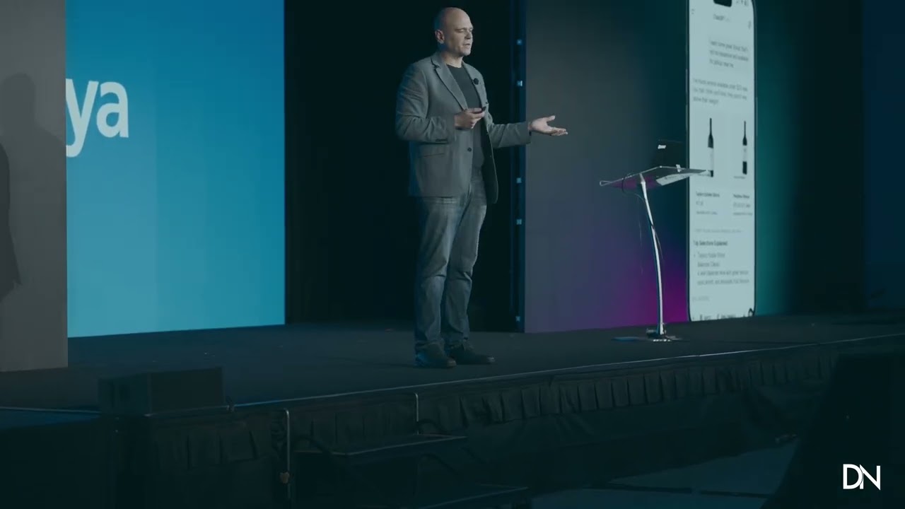 Давид Науде на Kaseya Connect 2025 — фрагмент выступления