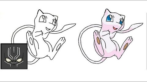 How To Draw Mew | Pokemon