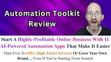 Automation Toolkit Review 🔧 20+ AI Tools to Run Your Online Business