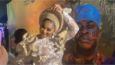 MERCY AIGBE STYLISH DRESS AT ODUNLADE ADEKOLA MOVIE PREMIERE