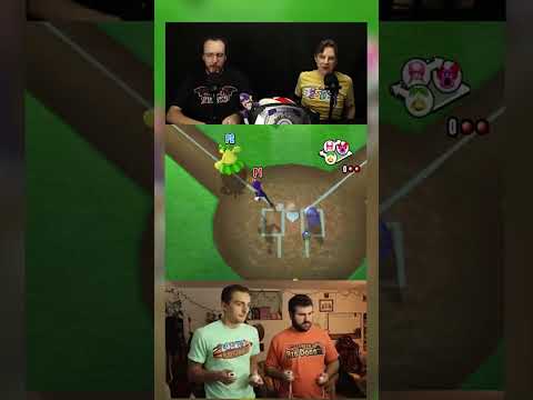 This Player Can't Handle The Controls! #nintendo #baseball #mario #mariosupersluggers