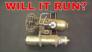 1942 B17 airplane air compressor. 1500 psi