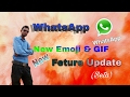 WhatsApp New Emoji & GIF Feature UPDATE | BETA Testing | whatsapp beta This video will explain you new feature update from WhatsApp Inc. which provide new latest emoji on your chat & also provide new way to send GIF's inside whatsapp. This GIF is very beautyful so u have to try it. Link: http://ift.tt/1vWplZO Queries Solved: 1) WhatsApp GIF Feature Update 2) How to become BETA Tester 3) Whatsapp download new version 4) New Emoji Feb 2017 5) How to Update WhatsApp 6) WhatsApp Beta Testing Program 7) WABetaInfo Twitter Details 8) whatsapp upgrade 9) WhatsApp for Android, iOS & Windows Phone 10) WhatsApp Status Update Version 2.17.69 11) New whatsapp version 12) New whatsaap 13) Latest whatsaap 14) New whatsaap update version 2017 This video made with KiniMaster App. Music source: KiniMastr Them music Thank u for watching Sajol ~~~~~~~~~~~~~~~~~~~~~~~ Suscribe now: https://goo.gl/66vimG ~~~~~~~~~~~~~~~~~~~~~~~~ FACEBOOK: https://goo.gl/GdVUBT ~~~~~~~~~~~~~~~~~~~~~~~ Twitter: https://goo.gl/H5c0AR ~~~~~~~~~~~~~~~~~~~~ ~~~~~~~~~~~~~~~~~~~~ Instagram: https://goo.gl/Qg2VHo ~~~~~~~~~~~~~~~~~~~~~~ ~~~~~~~~~~~~~~~~~~~~~~ blog: https://goo.gl/KV1uU9 ~~~~~~~~~~~~~~~~~~~ ~~~~~~~~~~~~~~~~~~~