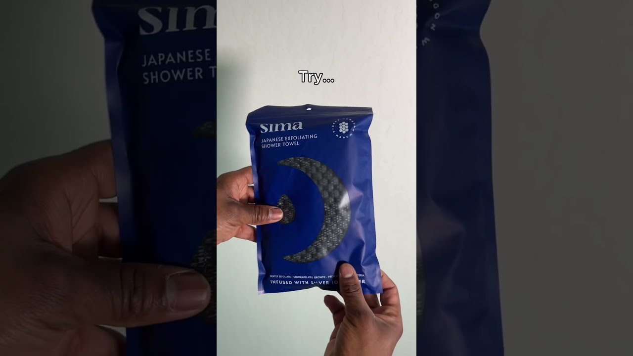 This is why you should exfoliate your skin with an exfoliating towel.