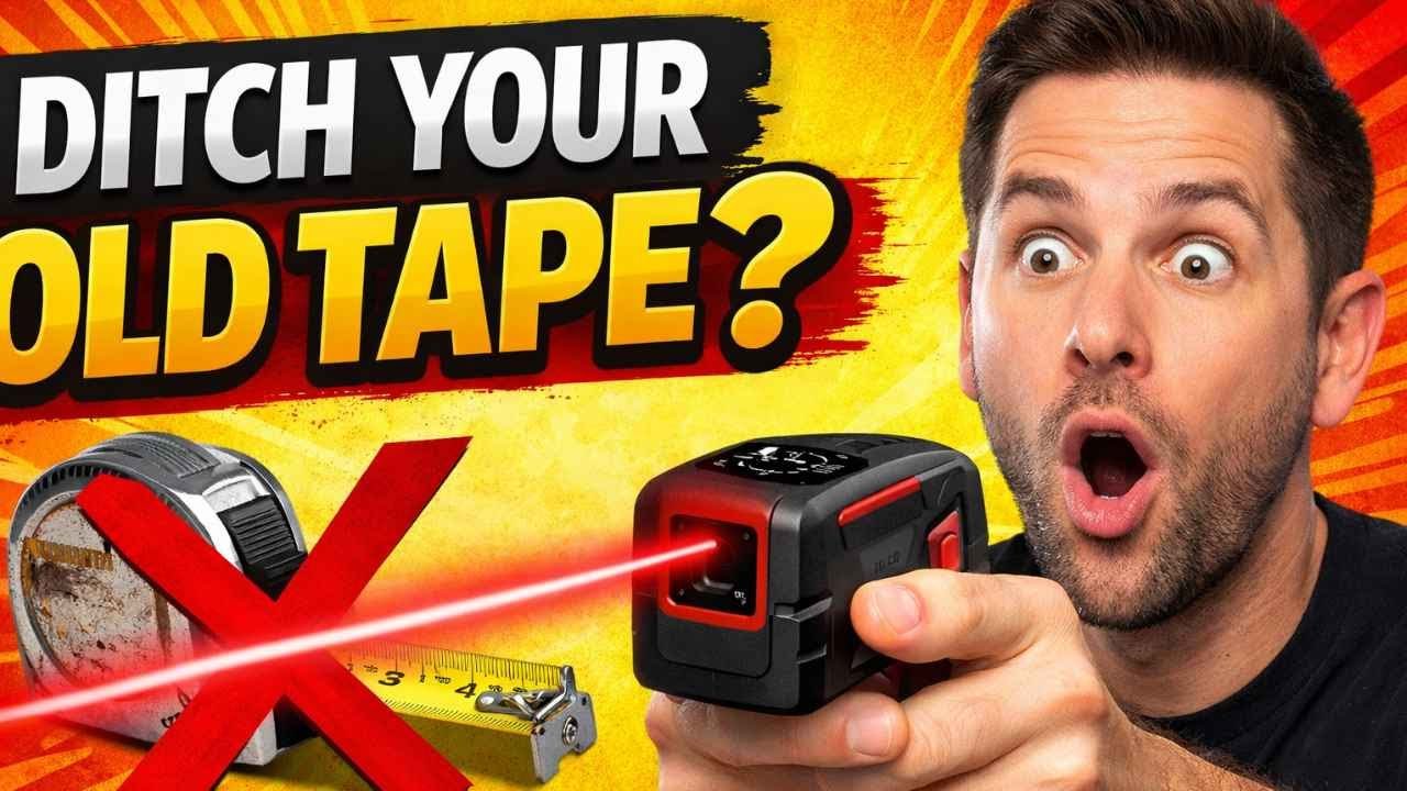 This 5M Laser Tape Measure Replaced My Old Tape (WOW!)