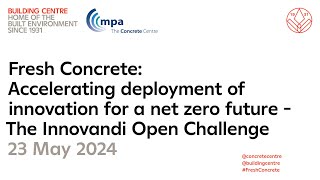 Fresh Concrete: Accelerating deployment of innovation for a net zero future