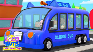 Otobüsteki tekerlekler | Türkçe çocuk şarkısı | Loco Nuts | Anaokulu | Okul öncesi eğitim