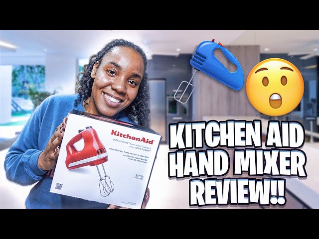 KitchenAid 5-Speed Ultra Power™ Hand Mixer KHM512GU Unboxing