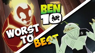 Ranking All Ben 10 Clic Aliens Worst To Best