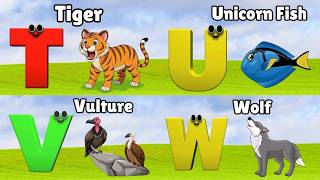 Animals Alphabet Song for Kids | Phonics for Kids | Learn ABC | Alphabet Letters | Baby