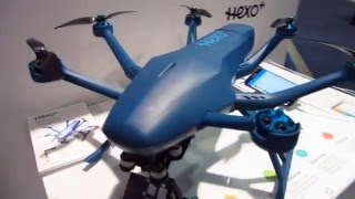 CES 2016 - Hexo+ Hexo Plus Drone - Tech East, LVCC, Las Vegas, NV