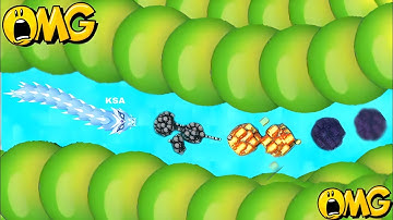 OMG 😱 I Found 3 Huge Score Ball 😲 In Snake.io Map 🐍 Ksa Snake Game
