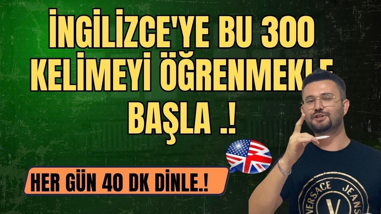 İNGİLİZCE KELİME HAZNENİ GELİŞTİR! | 300 İNGİLİZCE KELİME ÖĞREN.! - YouTube