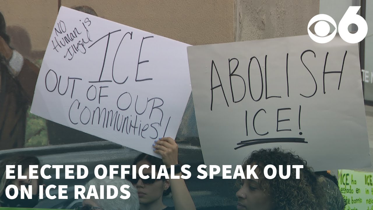 Elected officials speak out following protest against ICE raids in Rensselaer County