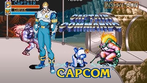 [CPS1]Captain Commando Arcade-Captain Mars Carlisle Hardest No Death Playthrough