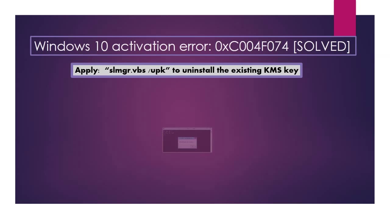 windows 10 activation error code 0x803f7001