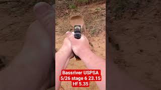 bassriver #uspsa 5/26 stage 6 #cz #compitition #airsoft #shorts #holosun #pcsl #9mm #classifier