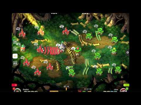 Mushroom Wars 2. Гайд по успешной игре. Разбор реплея. Аналитика ошибок. Видео 1