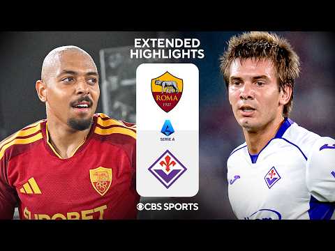 Roma vs. Fiorentina: Extended Highlights | Serie A | CBS Sports Golazo