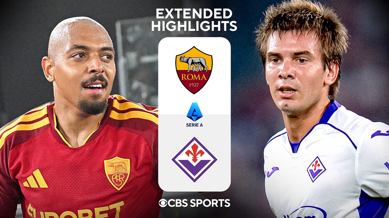 Roma vs. Fiorentina: Extended Highlights | Serie A | CBS Sports Golazo
