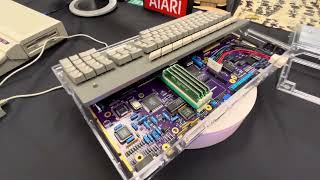 Atari Falcon RE-FALCON Project at 2026 Indy Classic Vintage Computer & Video Game Expo