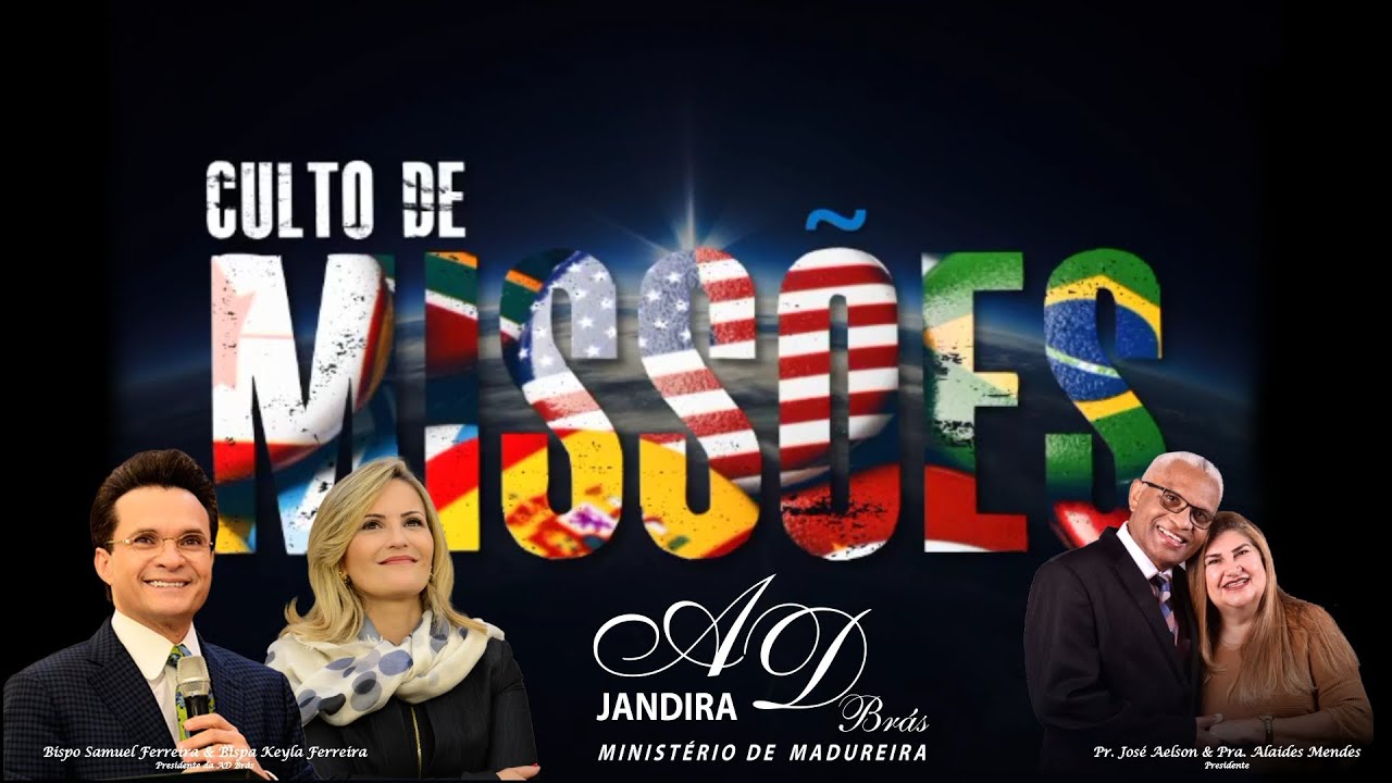 CULTO DE MISSÕES • AO VIVO • JANEIRO PROFÉTICO 25/01/2026