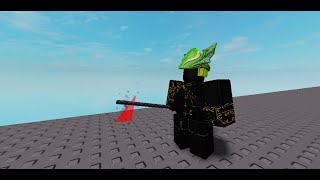 Axe swing: Roblox animation