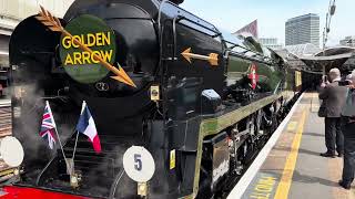 35028 Clan Line The Belmond British Pullman 15Th May 2026 London Victoria